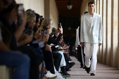 givenchy male model|Givenchy shows dressy tailoring for men at Paris Fashion Week.